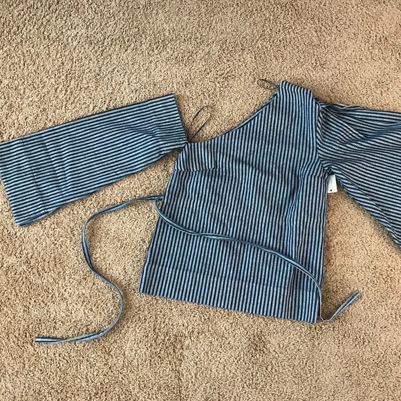 Solace London Tops - Asymmetry top
